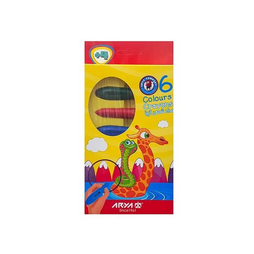 اریا 2051 - پاستل کرایوین 6 رنگ
