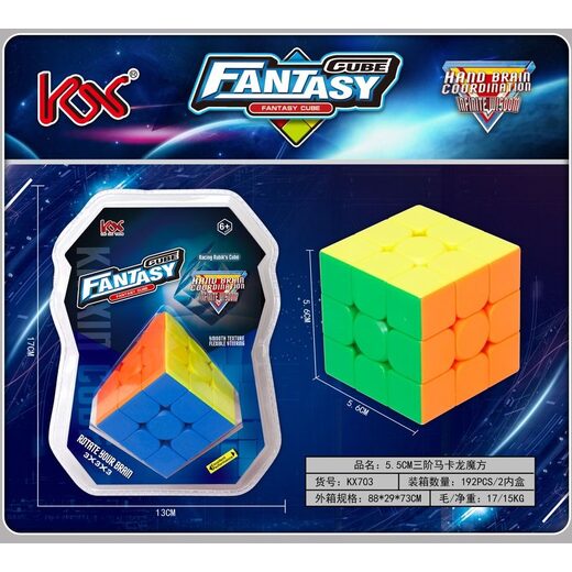 کاایکس 703 - روبیک 3*3*3 کارتی 138-1
