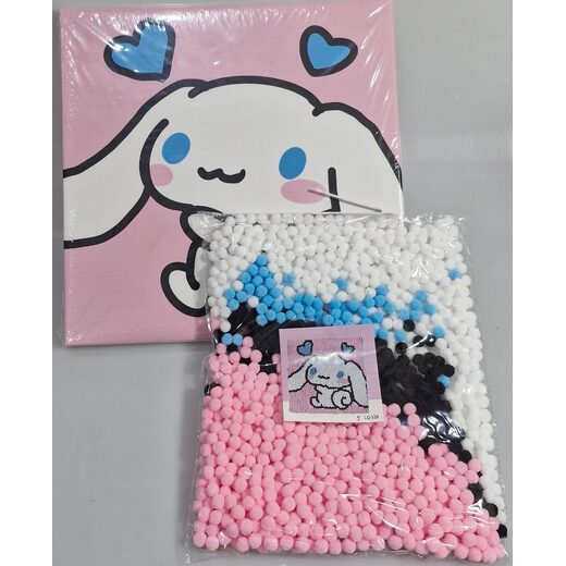 نقاشی پوم پوم سایز 30*30 طرح جور 117-5