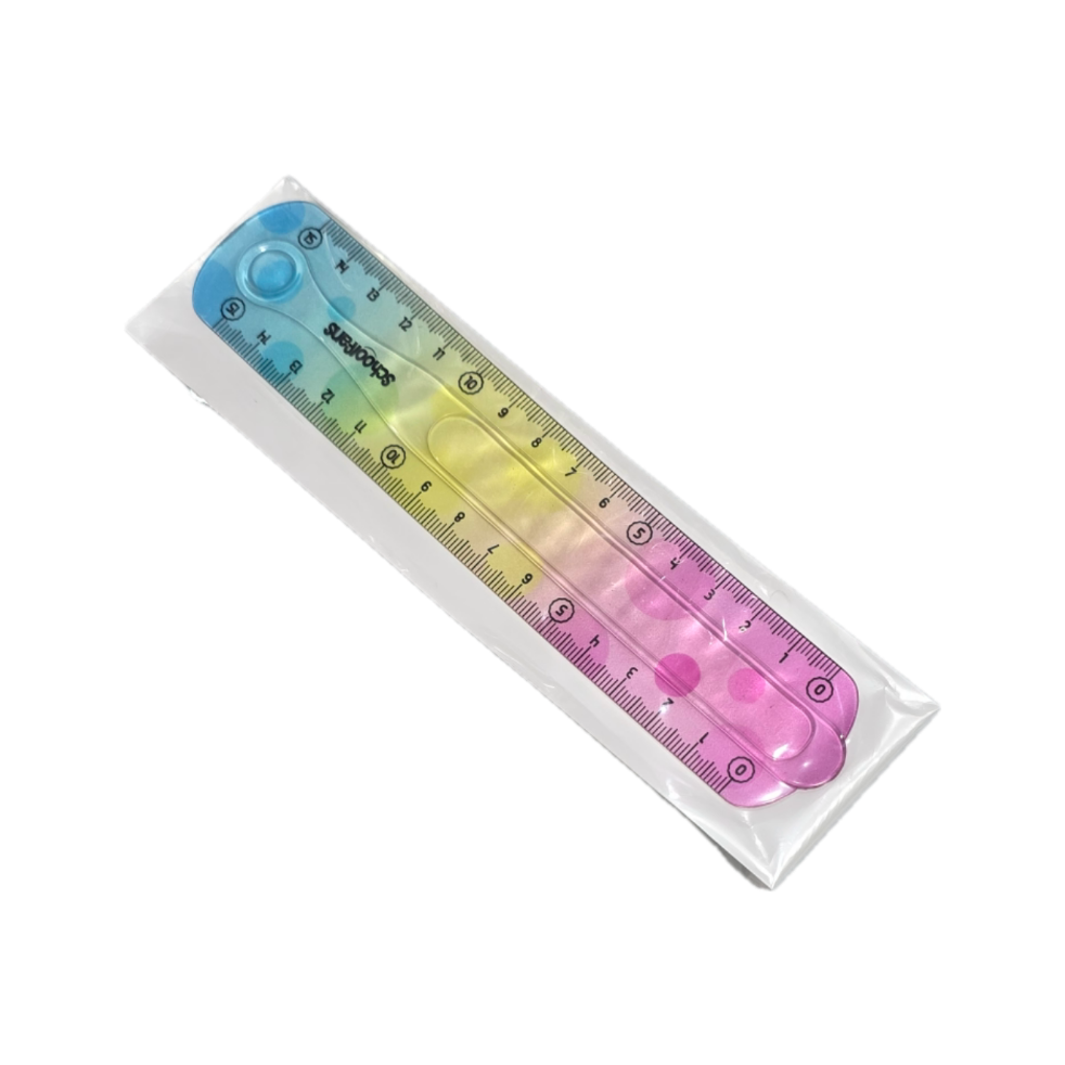 اسکول فنس 92691 - خط کش ژله ای 15 سانت