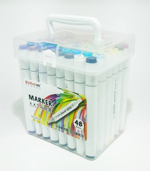 زوییکس 602 - ماژیک دو سر راندو 48 رنگ