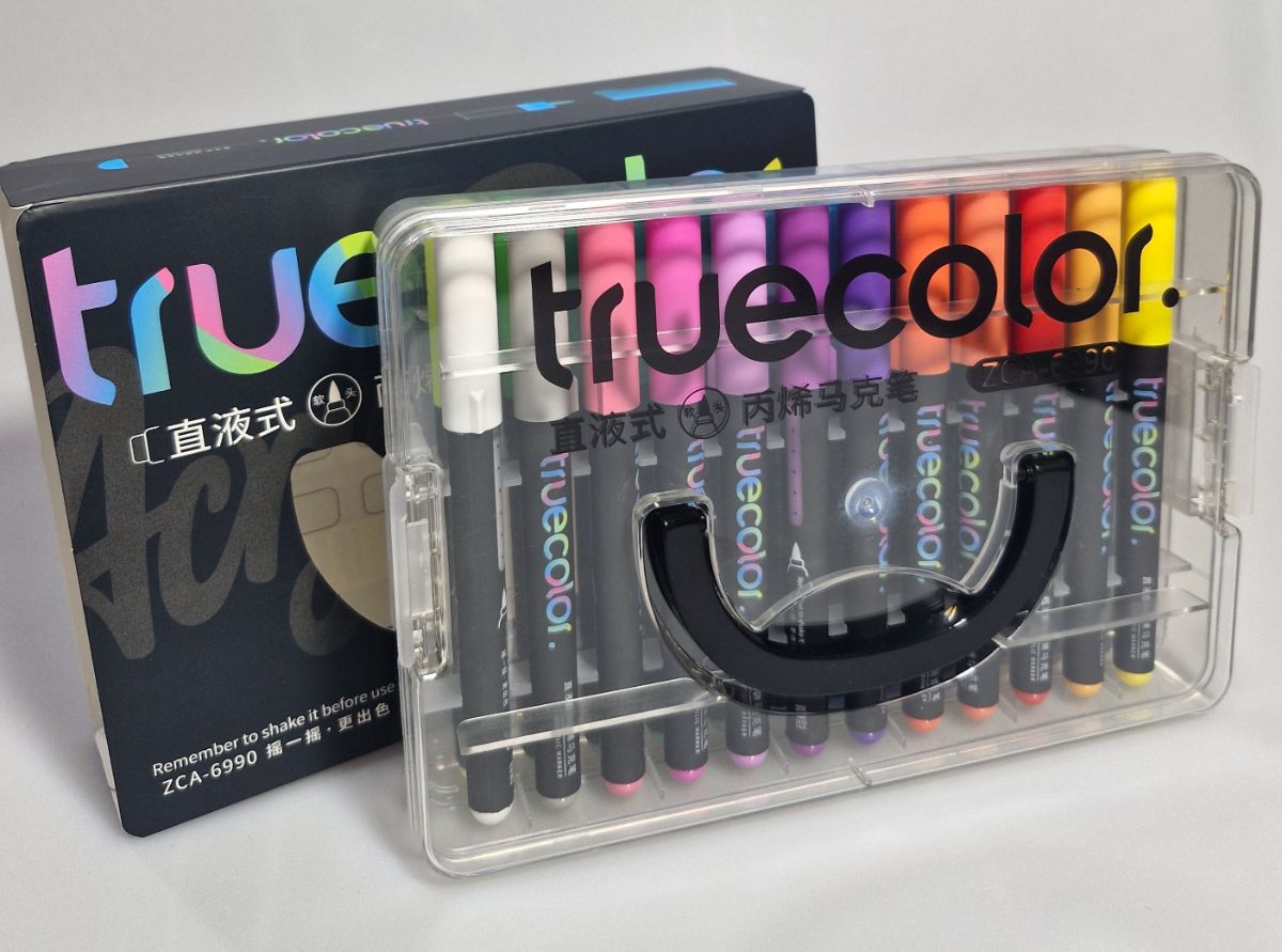 تروکالر 6990 - ماژیک اکریلیک 24 رنگ 145-1