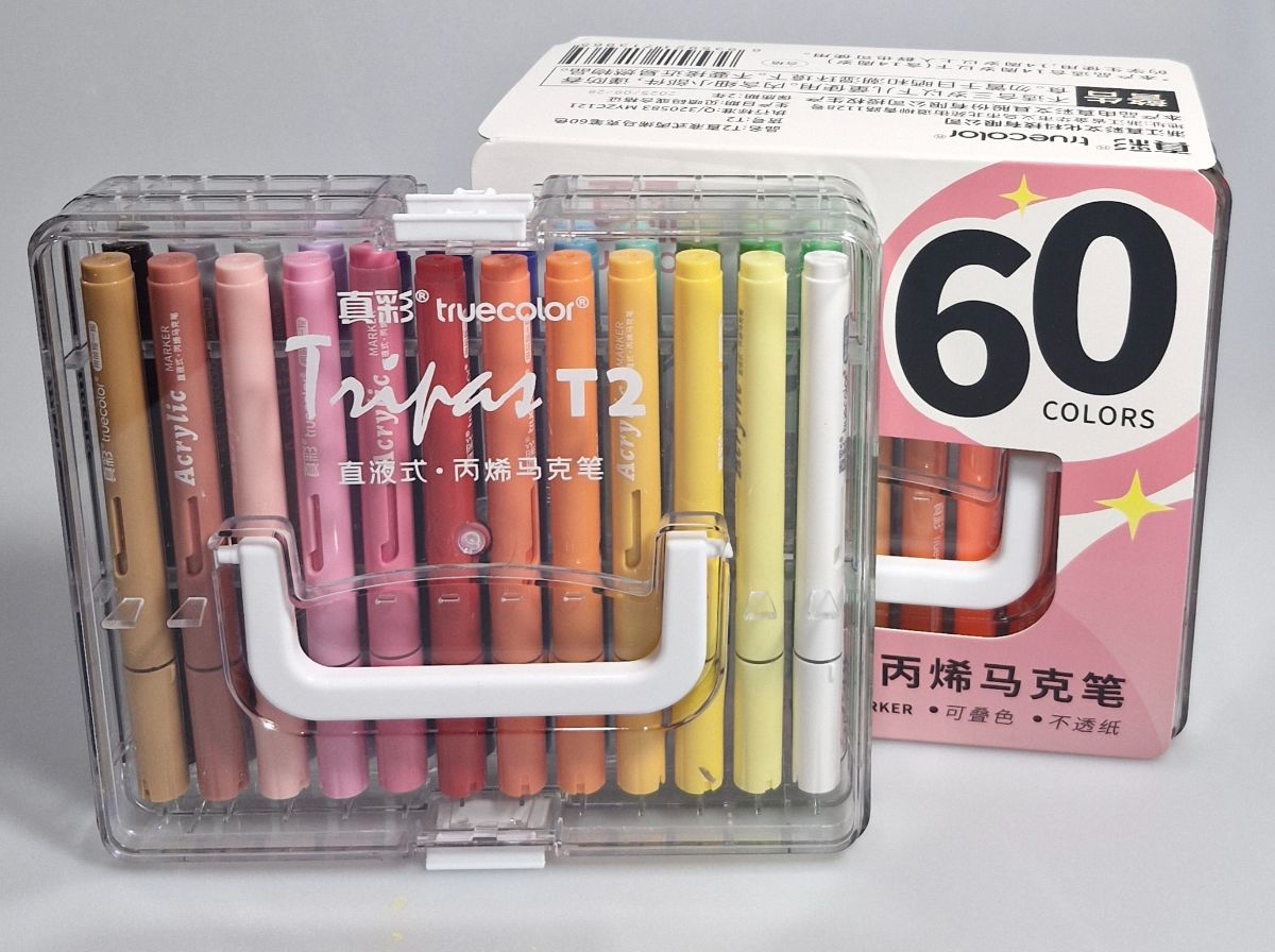 تروکالر T2 - ماژیک اکریلیک 60 رنگ 145-12