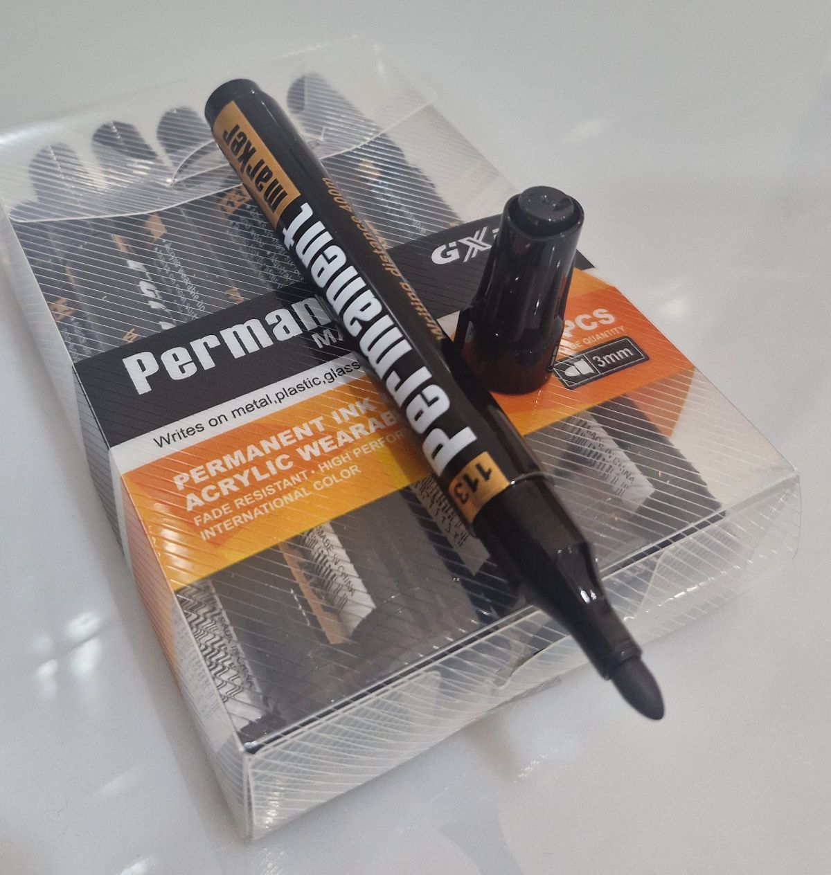 ماژیک پرمننت جکسین (غیر وایت برد)