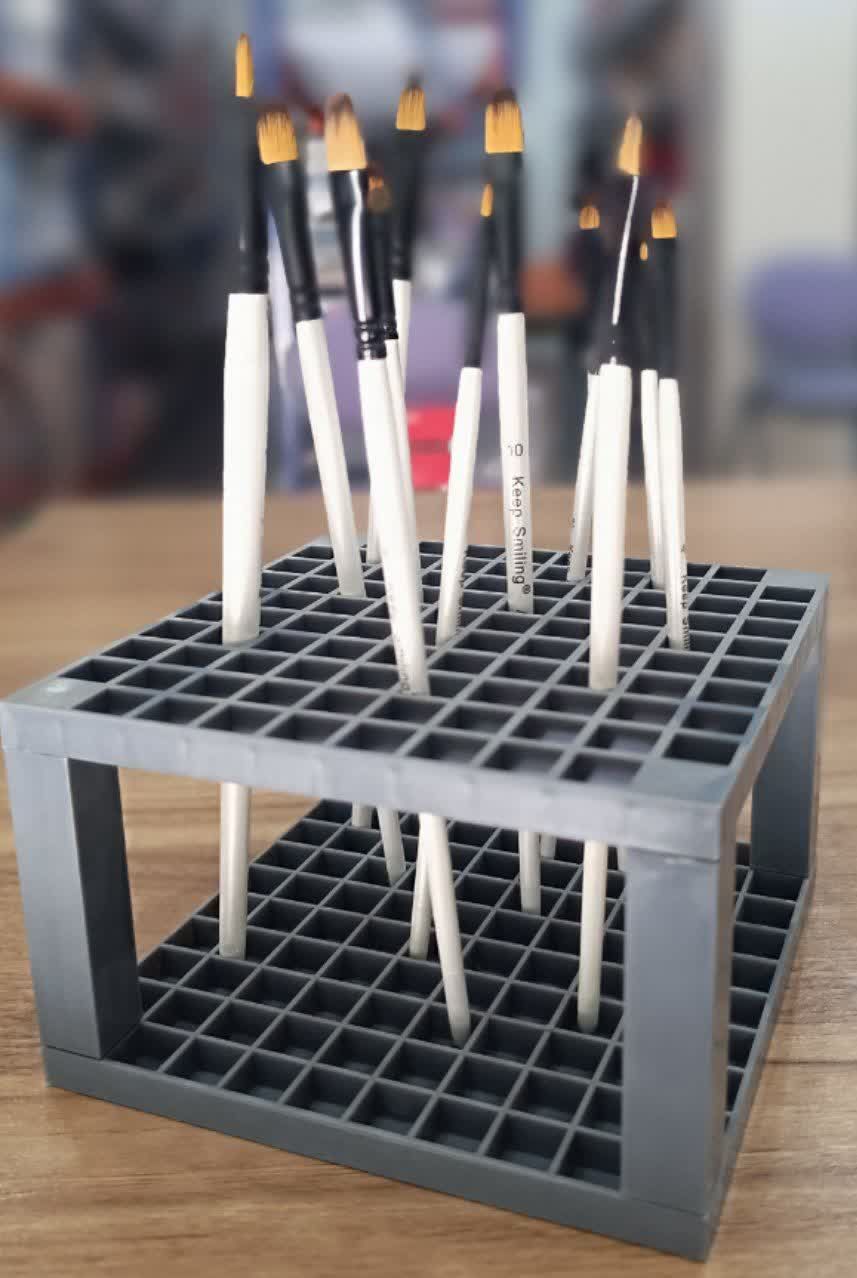 استند قلمو پلاستیکی مربع 13-22