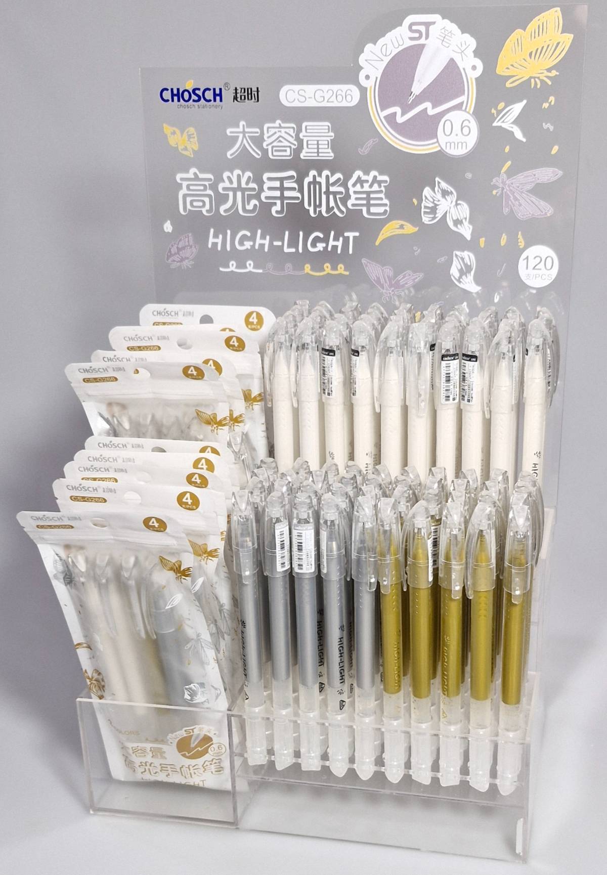 چاش 266 - استند روان نویس رنگ خاص 7-11  14-14