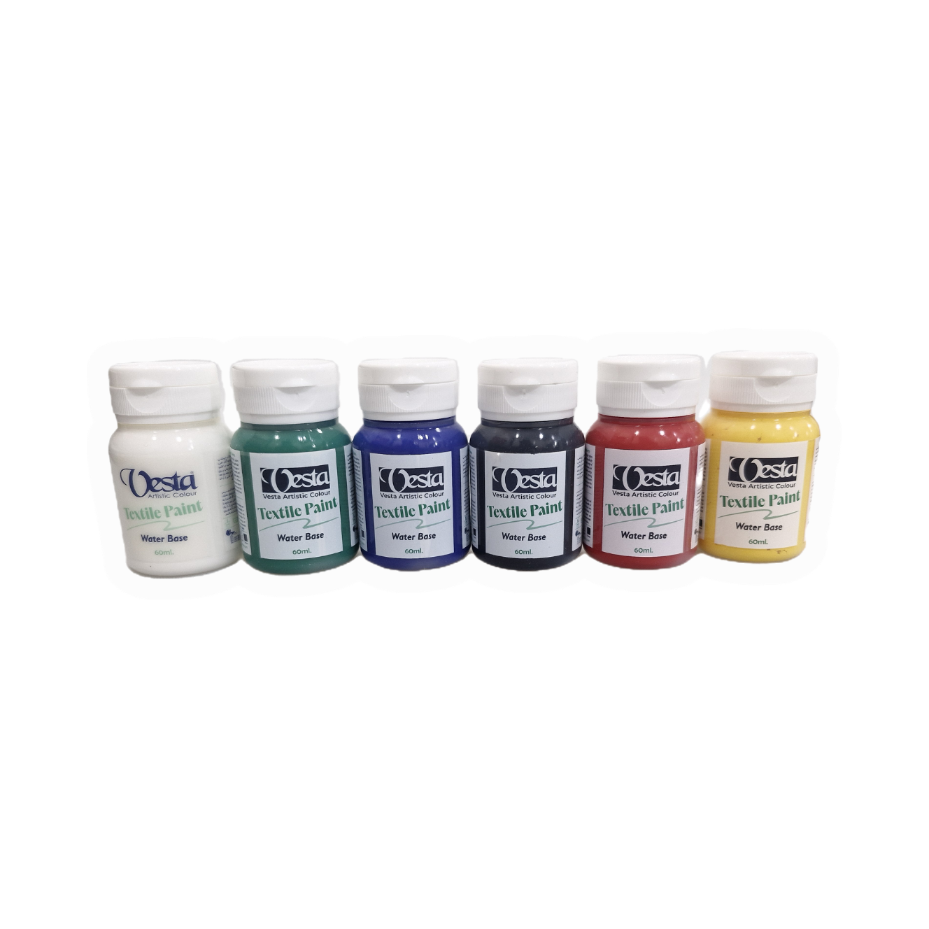 وستا -ست رنگ پارچه 6 رنگ 60 میل
