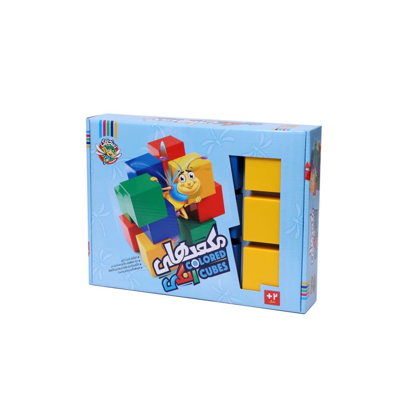 مکعب های رنگی سنجاقک