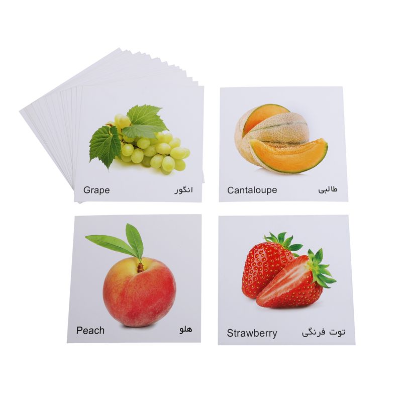 کارت پازل آموزشی میوه ها