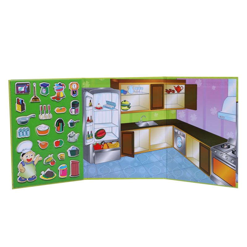 جورچین آهنربایی کتابی آشپزخانه