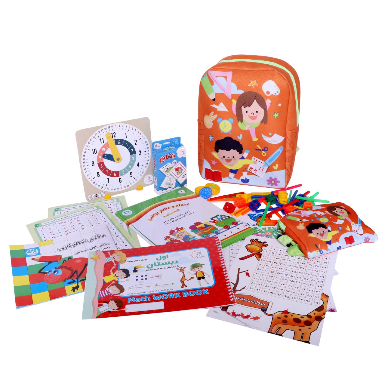 کیف کوله ای کلاس اول دبستان